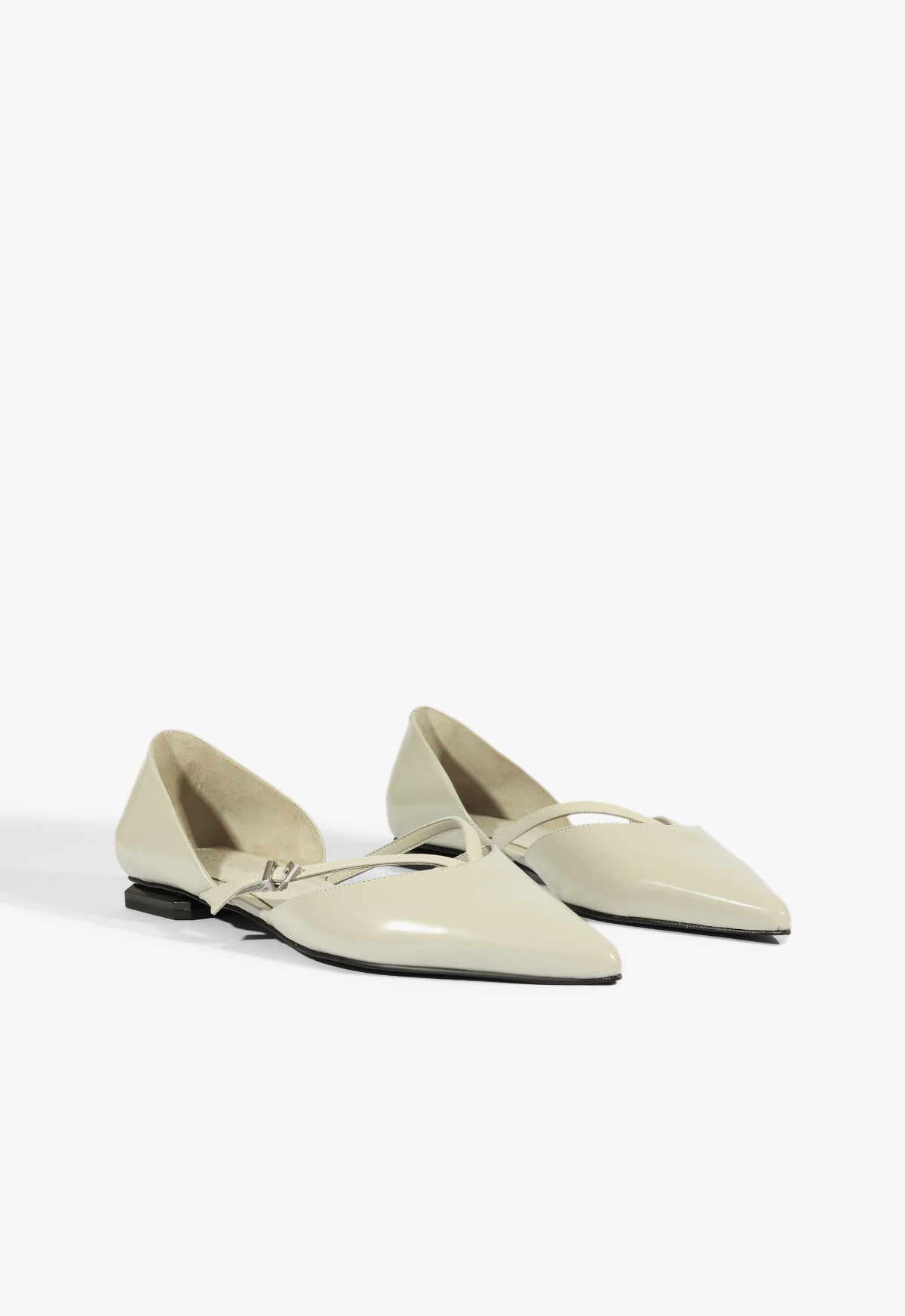 Rue Leather Flat Shoes with 25mm Heel - Women's Comfortable & Stylish Loafers (S2210900050004) - Perfect for Office, Casual Wear & Travel
