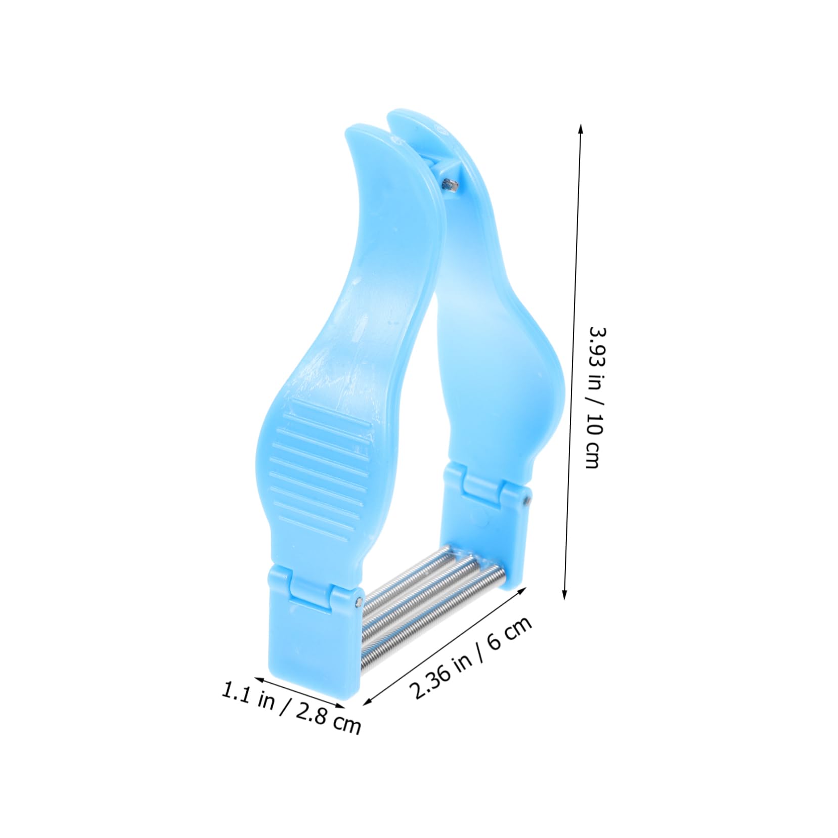 FRCOLOR Facial Hair Remover for Women - Painless Upper Lip & Face Hair Removal Tool with Blue Spring - Perfect for Smooth Skin at Home or Travel