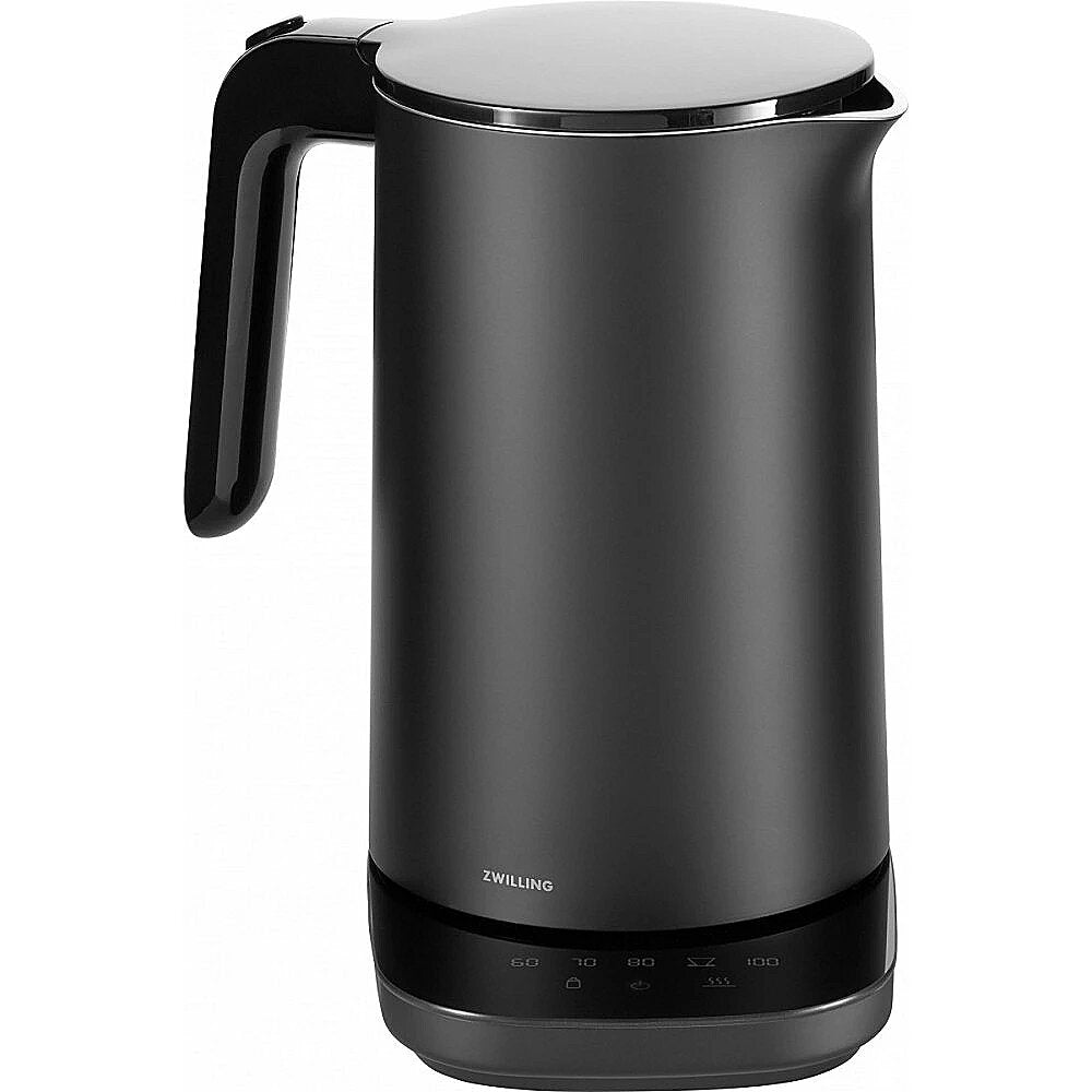 ZWILLING ENFINIGY PRO Electric Kettle 1.5L 1850W Fast Boiling Black - Perfect for Home, Office & Tea/Coffee Brewing
