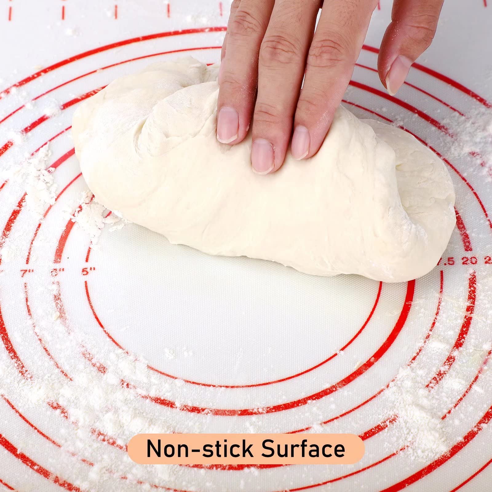 Non-Stick Silicone Baking Mat with Measurement Marks - 20