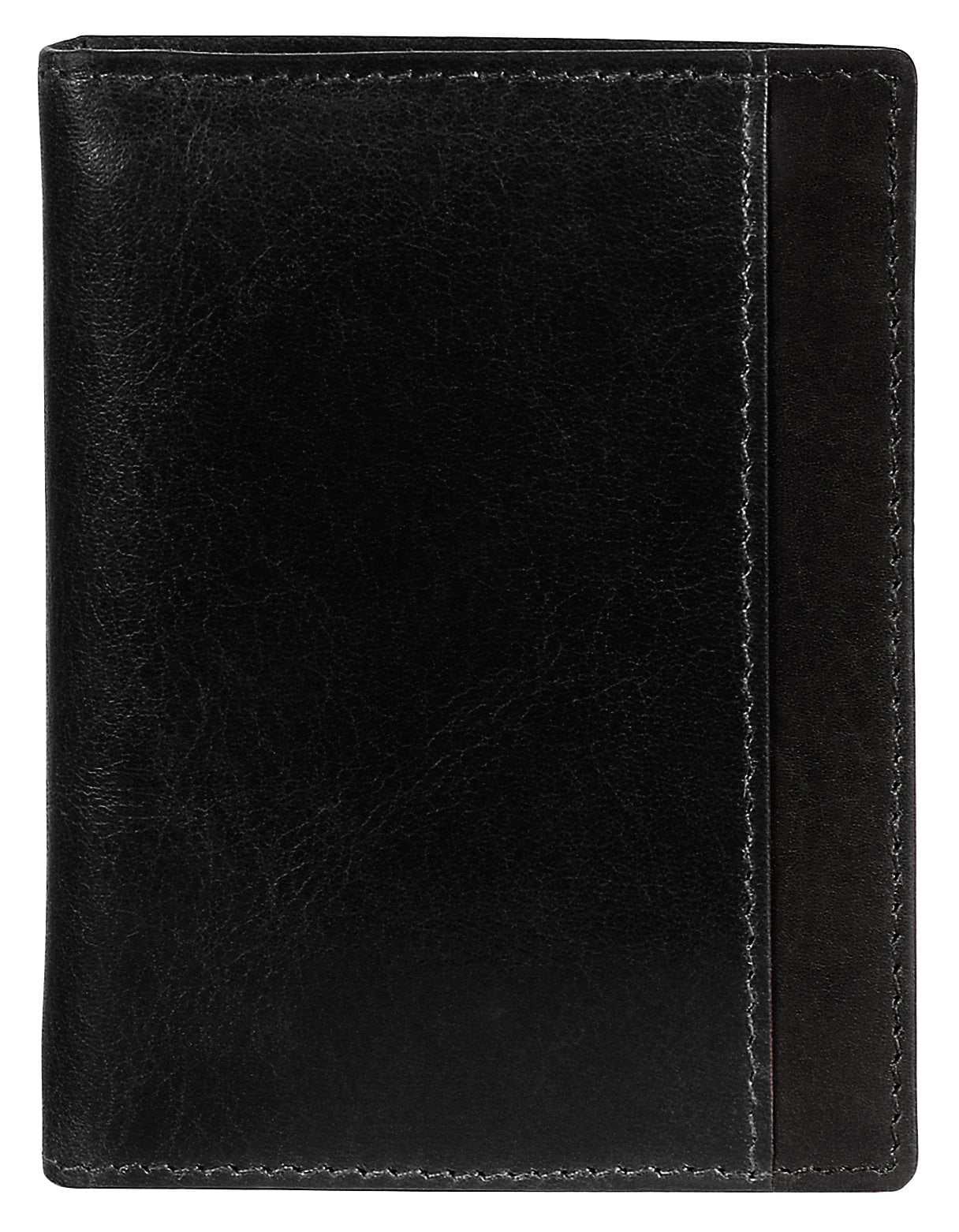 Mancini CASABLANCA Collection Men's Vertical Wing RFID Blocking Wallet - Slim Leather Credit Card Holder for Business & Travel - Perfect for Everyday Carry and Gifts