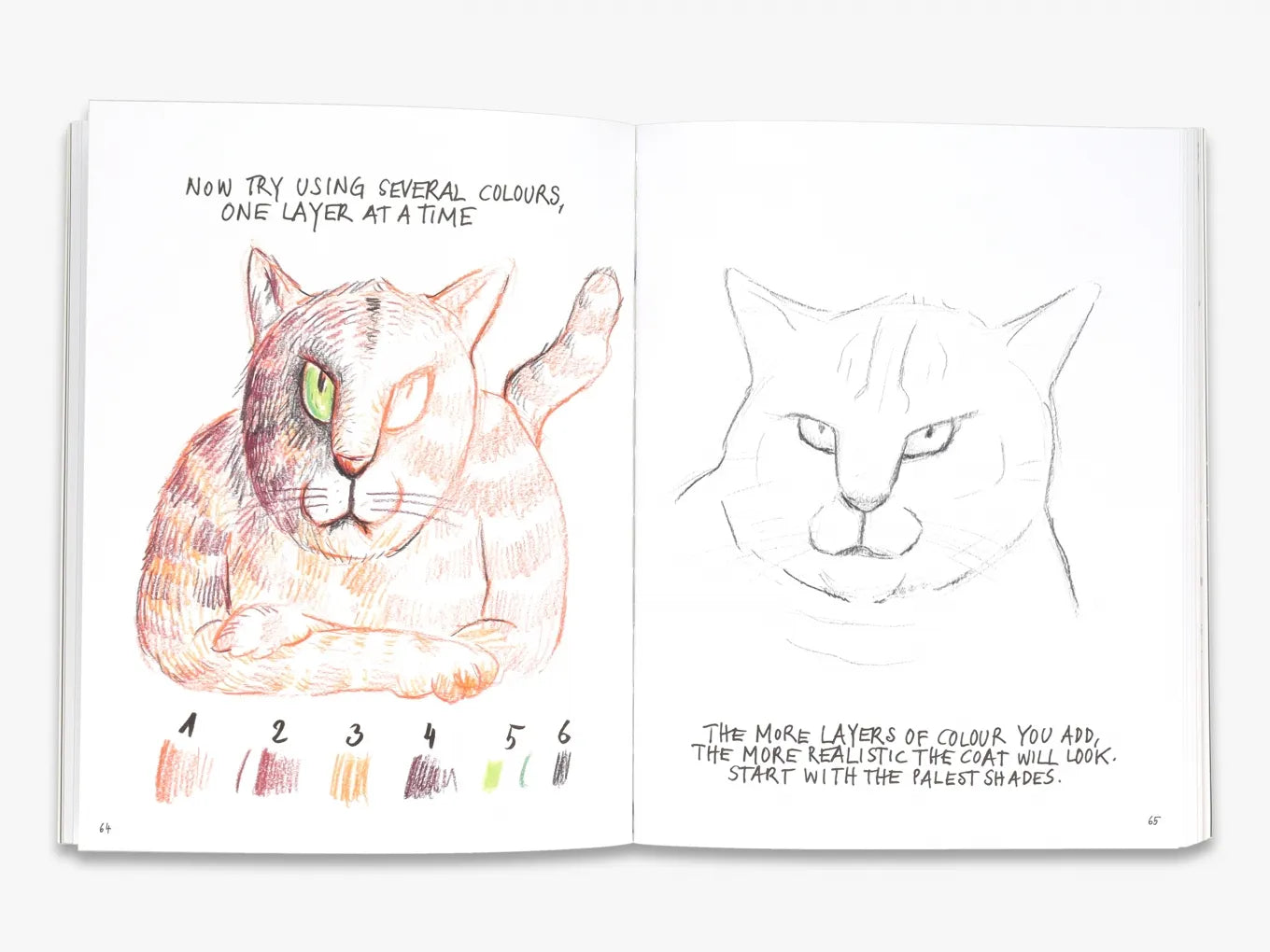 How to Draw Cats Step by Step - Easy Cat Drawing Tutorial for Beginners | Perfect for Kids, Artists & Cat Lovers