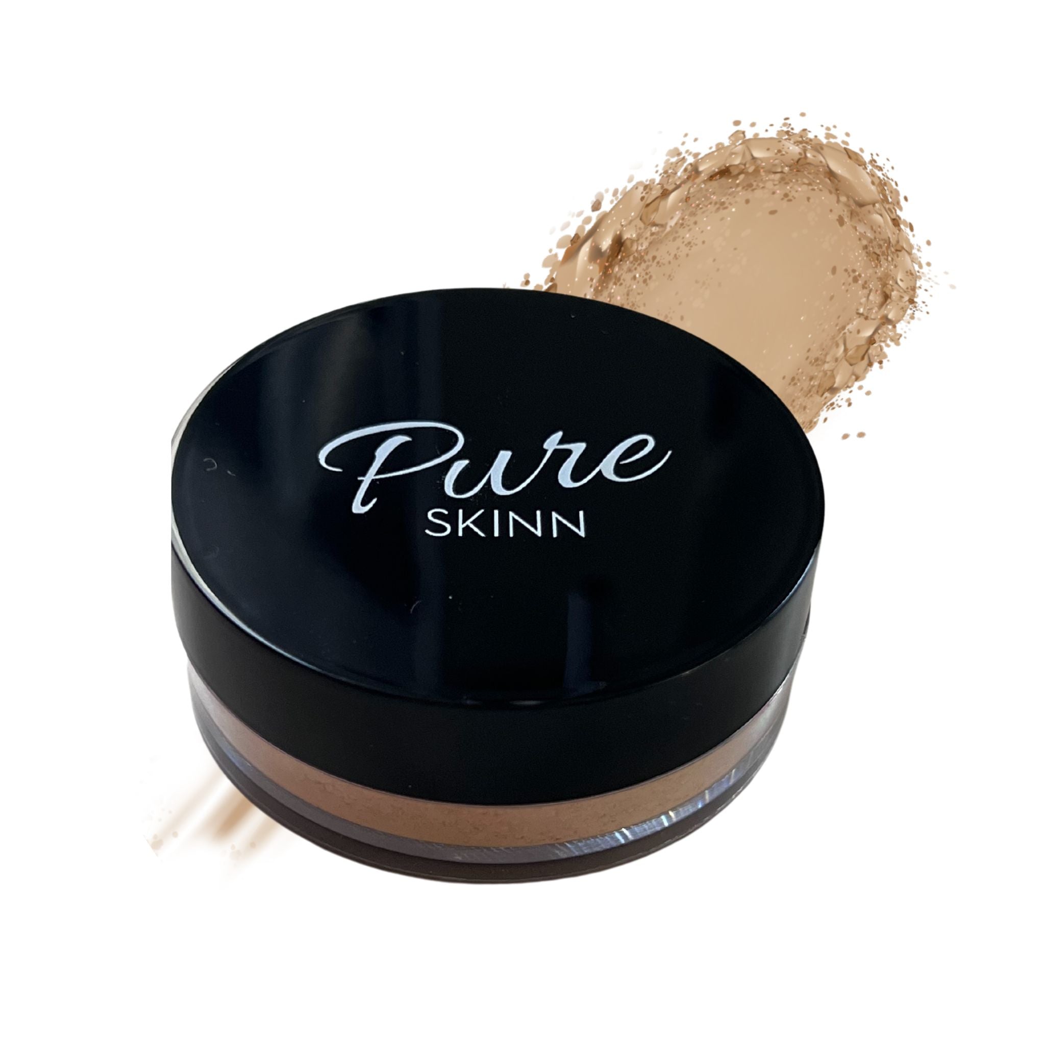 Loose Mineral Powder Foundation - Natural & Lightweight Makeup for Flawless Coverage | Perfect for Daily Wear & Sensitive Skin