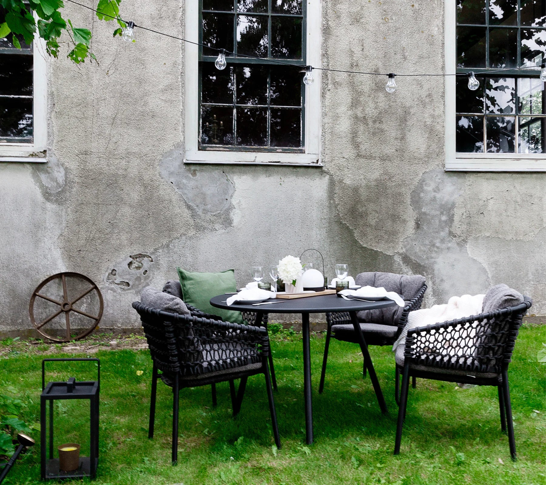 Outdoor Aluminum Dining Table - Patio, Garden, Backyard Furniture for Outdoor Entertaining & Dining