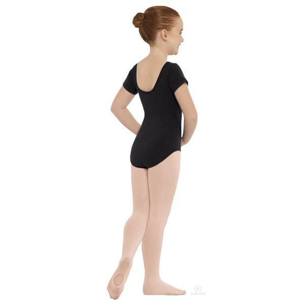 Eurotard Kids Convertible Dance Tights - Stretchable Ballet & Gymnastics Tights for Girls & Boys - Perfect for Dance Class, Performances & Practice