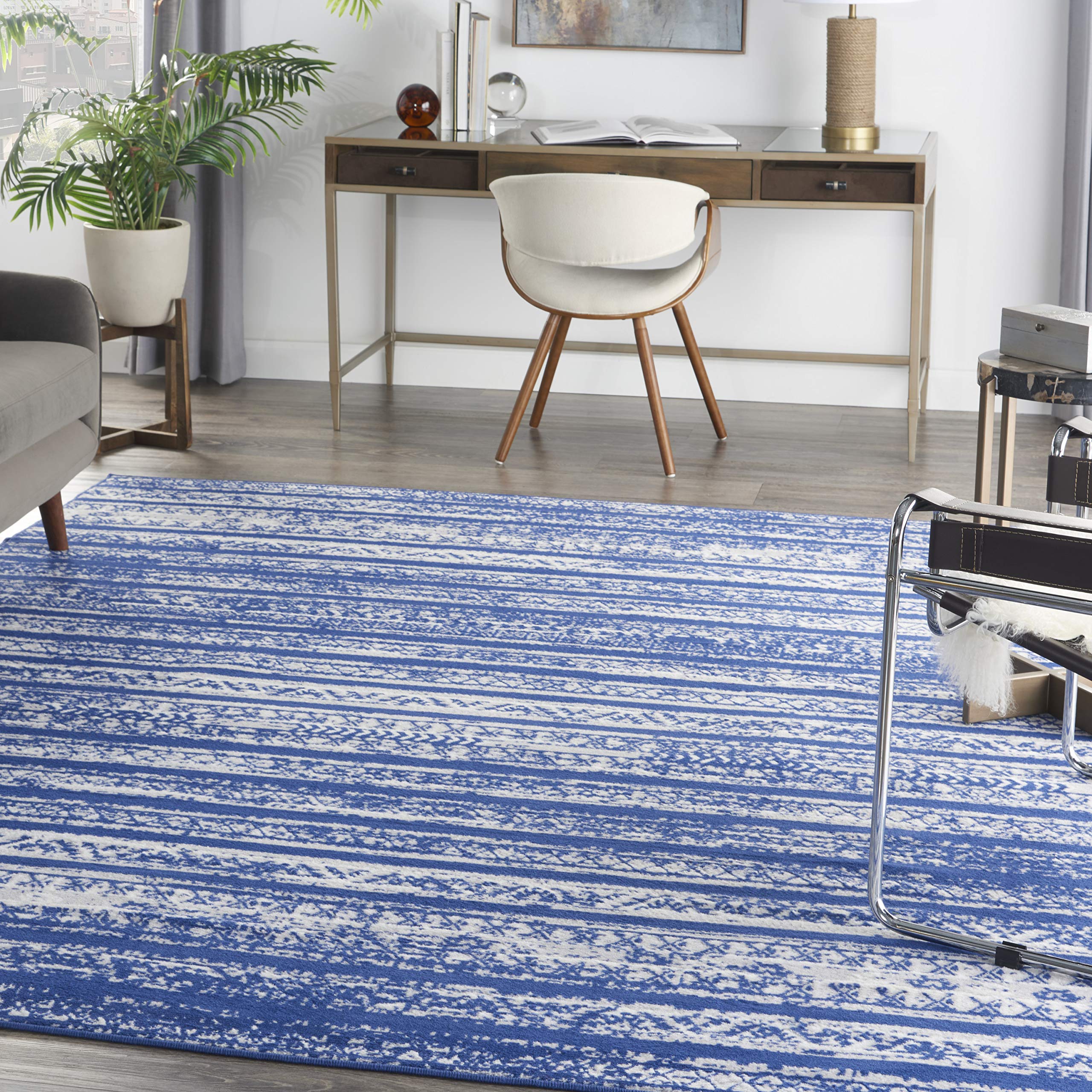 Nourison Whimsicle Navy Ivory 8'4