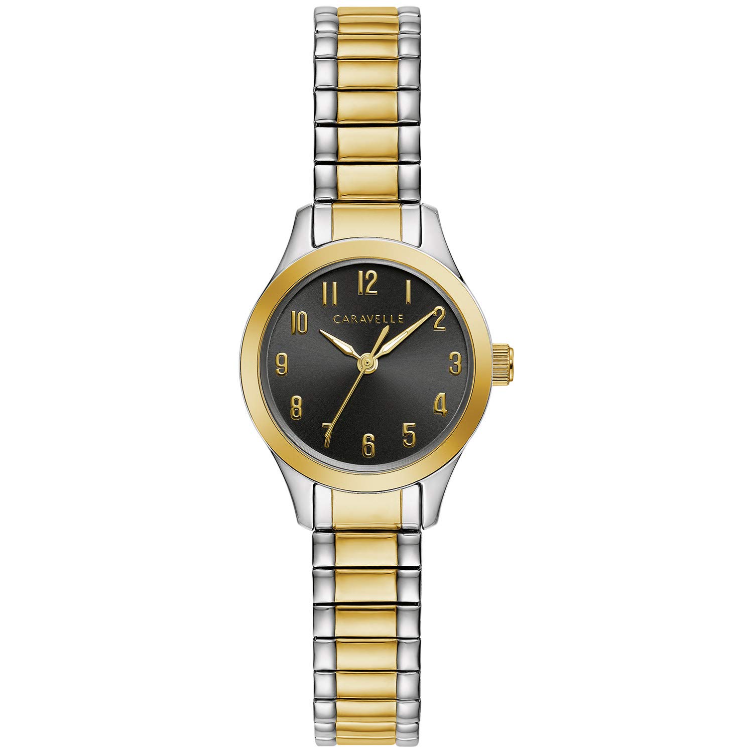 Caravelle Traditional Quartz Ladies Expansion Band Watch - Elegant & Stylish Women's Timepiece for Everyday Wear, Office & Special Occasions