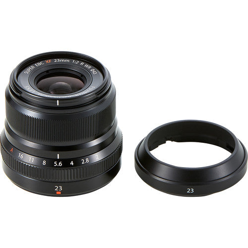 Fujifilm XF 23mm f/2 R WR Lens - Compact & Weather-Resistant Prime Lens for Fujifilm X-Mount Cameras | Perfect for Street Photography, Travel & Everyday Shooting
