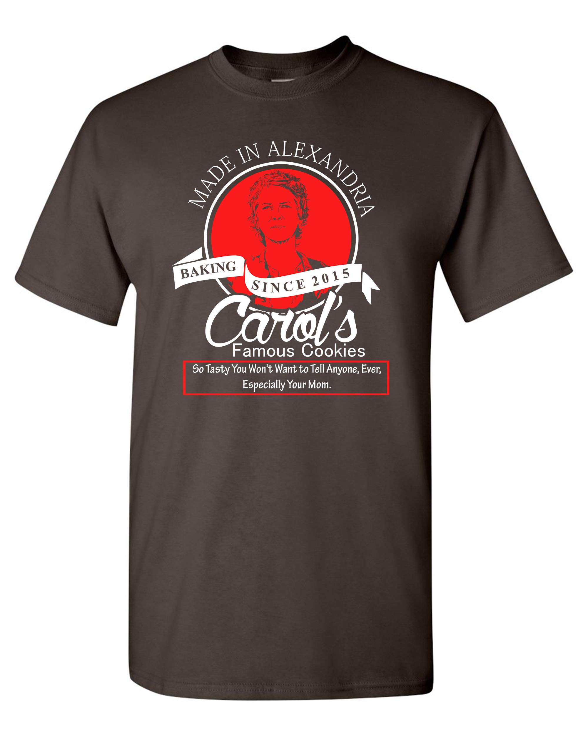 City Shirts Men's Carol's Cookie Graphic T-Shirt | Made in Alexandria DT | Soft Cotton Adult Tee for Casual Wear & Street Style