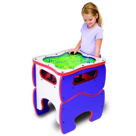 Glow Maze Play Table for Kids - Interactive LED Light Puzzle Game Toy for Toddlers & Children - Fun Educational Activity for Indoor Play & Birthday Gifts
