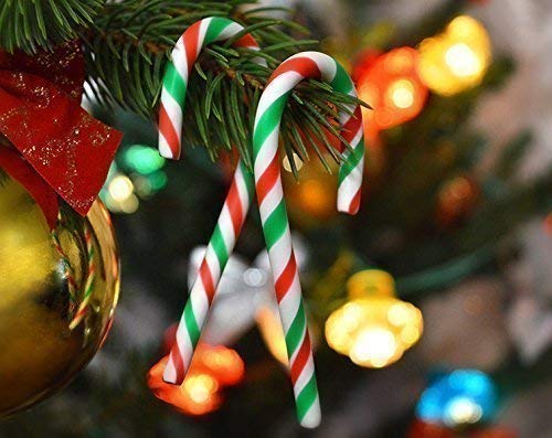 Festive Christmas Candy Cane Stud Earrings - Handmade Holiday Jewelry for Women (Amazon Exclusive) | Perfect for Holiday Parties, Gift Exchanges & Festive Outfits