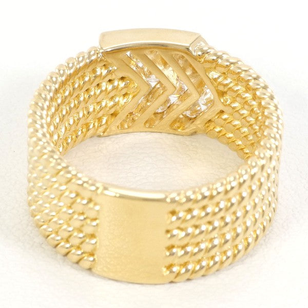 18K Yellow Gold Diamond Ring for Women - Elegant Solitaire Engagement & Wedding Band - Perfect for Proposals, Anniversaries, and Special Occasions