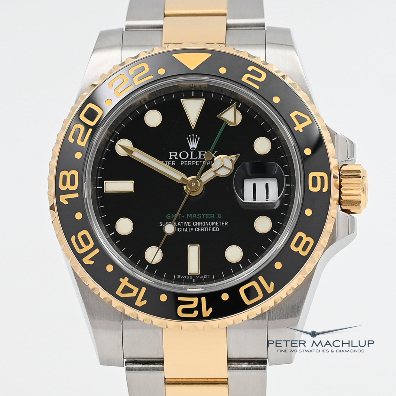 Authentic Rolex GMT-Master II 2009 Men's Luxury Watch - Perfect for Travel, Business & Collectors