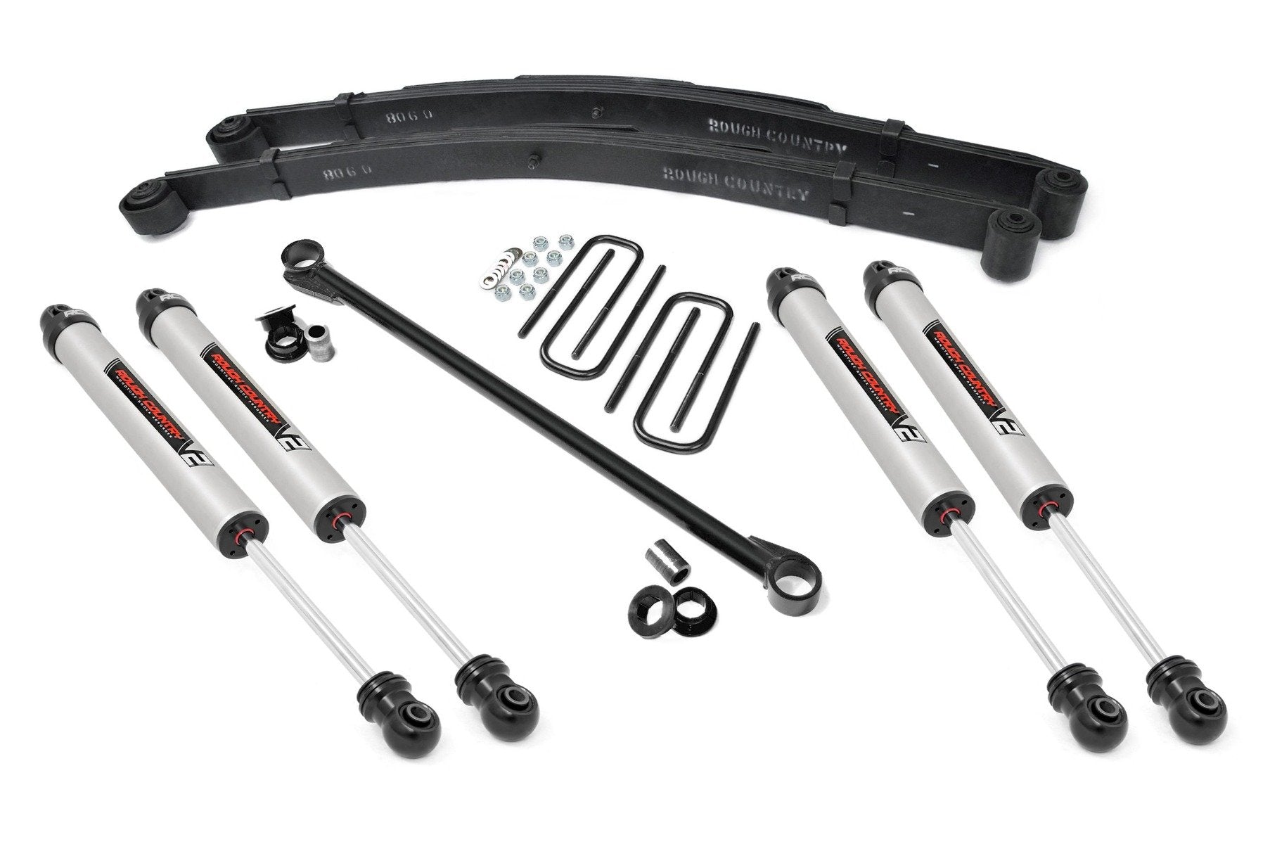 2.5 Inch Leveling Kit for Ford F-250/F-350 Super Duty (1999-2004) - Heavy Duty Leaf Spring Suspension Lift V2 | Part #48970 | Off-Road & Towing Upgrade
