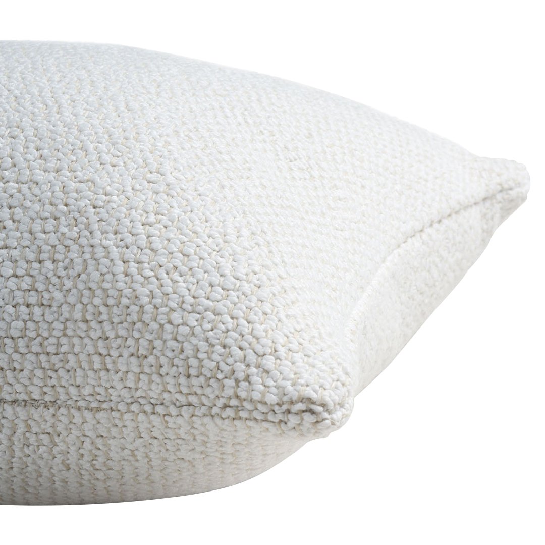 Boucle Square Outdoor Cushion - Waterproof & UV Resistant Patio Furniture Pillow for Garden, Poolside, Deck, and Porch - Comfortable & Stylish Outdoor Decor