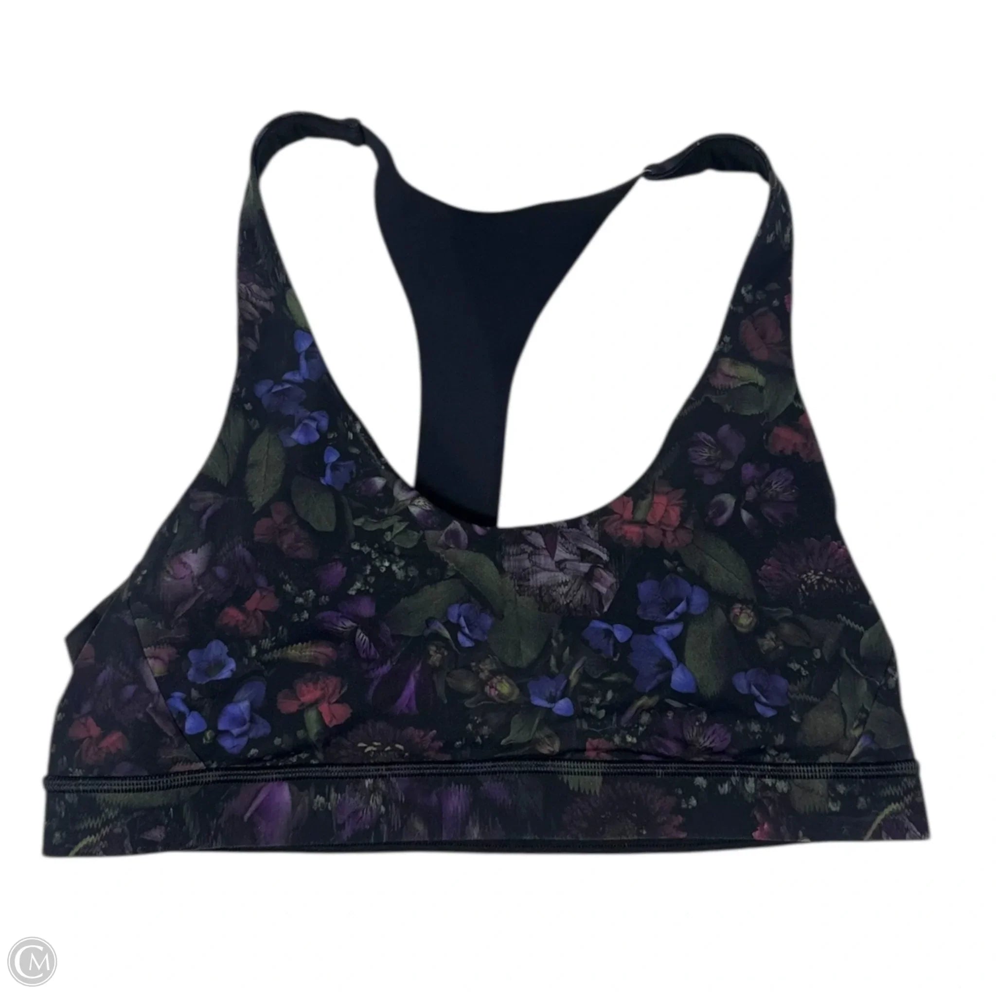 Lululemon Multi-Colored Athletic Sports Bra - Medium Size - Perfect for Yoga, Running & Gym Workouts