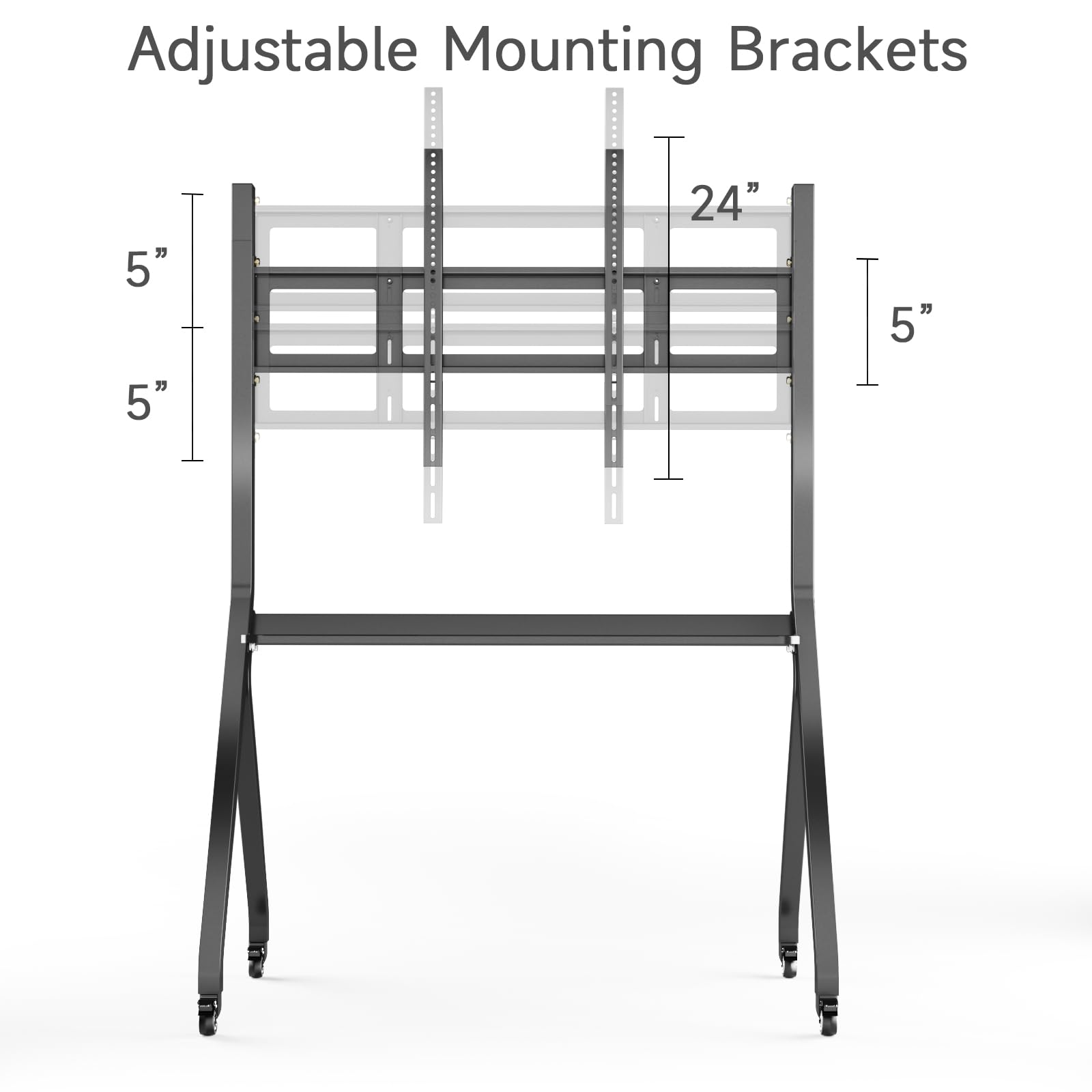 Adjustable Mobile Stand for 55