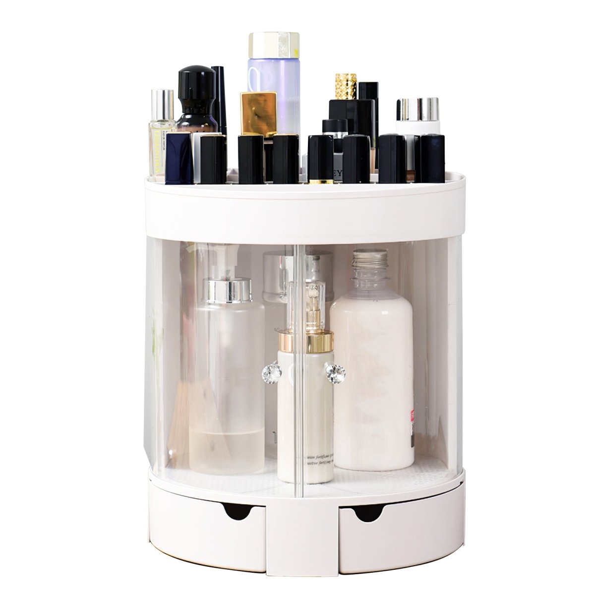 Makeup Organizer & Cosmetics Storage Case 8839 - Perfect for Vanity, Travel, and Bathroom Organization