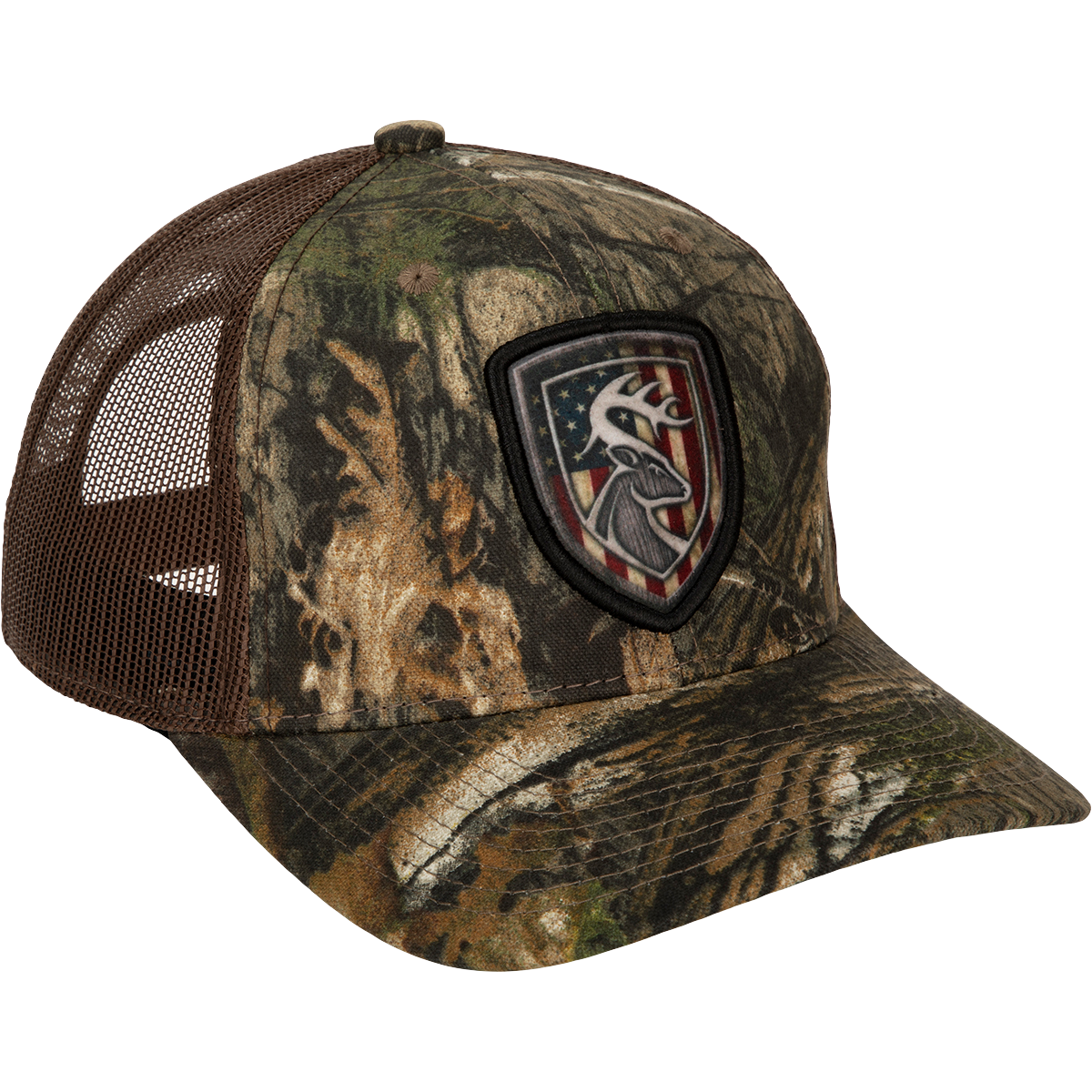 Americana Shield Patch Mesh Back Cap - Patriotic Adjustable Baseball Hat for Men & Women - Perfect for Outdoor Activities, Sports, and Casual Wear