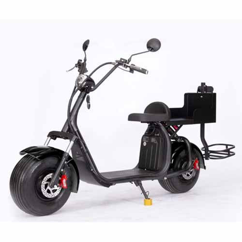 2000W 60V Electric Fat Tire Trike - 3 Wheel Scooter Moped Bike with Golf Rack, Similar to CityCoco Bike CT 3G - Perfect for Commuting, Golf Course Transport & Urban Adventure