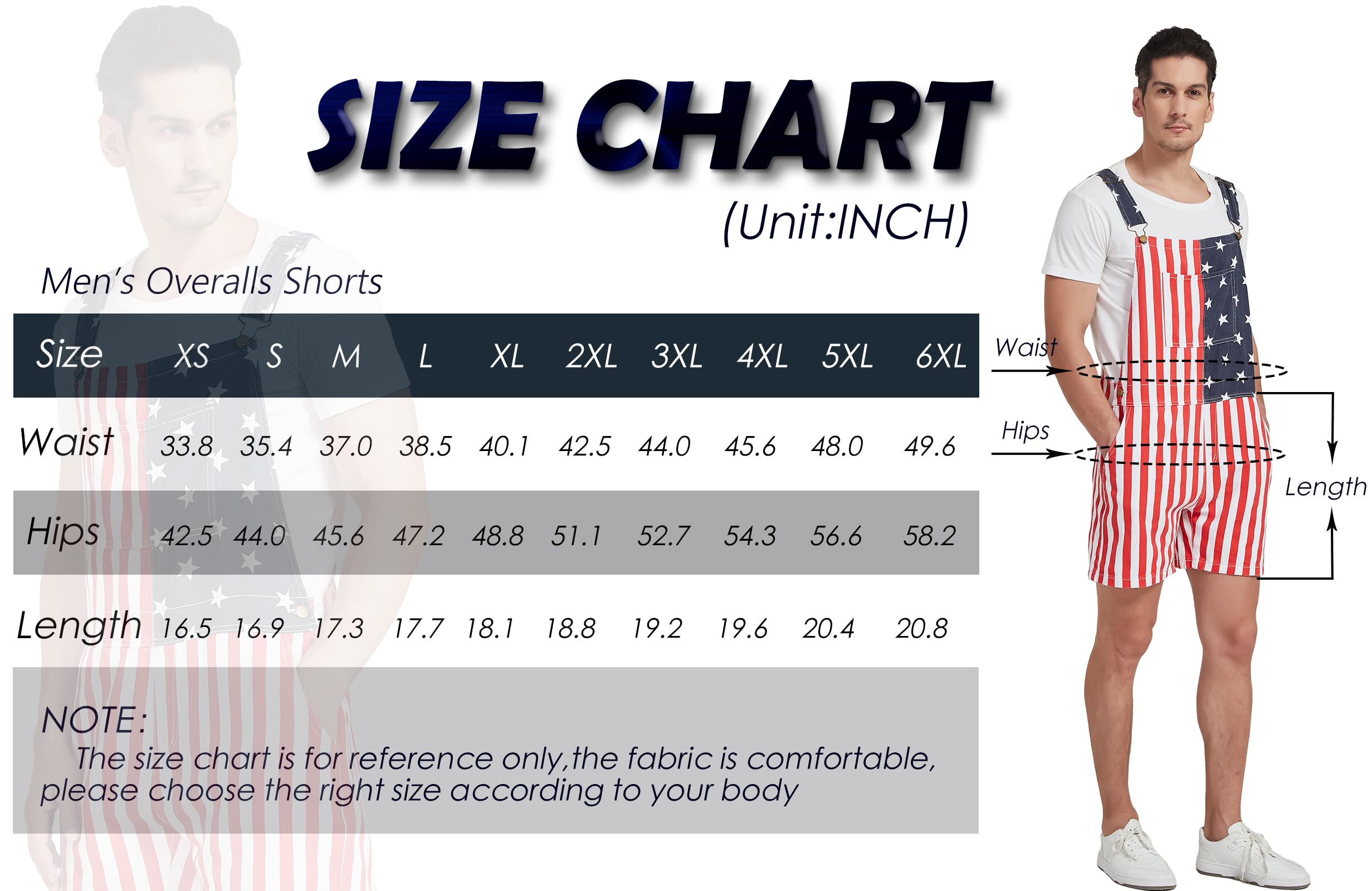 OeyFnbmO Unisex Overalls Shorts - Printed Bib Coveralls for Men & Women | Summer Jumpsuit Outfit | Couple Matching Gifts for Beach, Music Festivals & Outdoor Activities