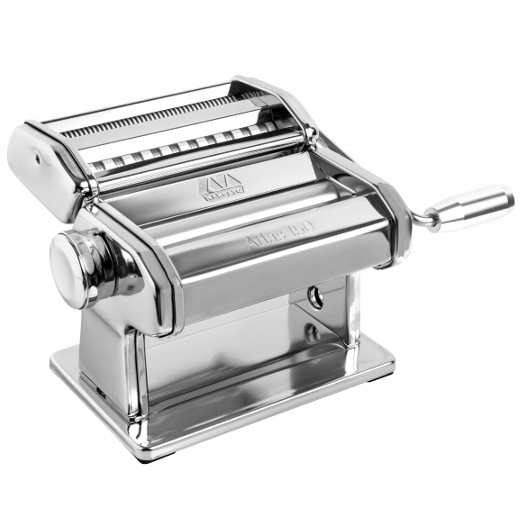 Atlas 150 Classic Pasta Machine - Premium Stainless Steel Manual Pasta Maker for Homemade Noodles, Ravioli & Lasagna - Perfect for Italian Cooking & Restaurant-Quality Pasta at Home