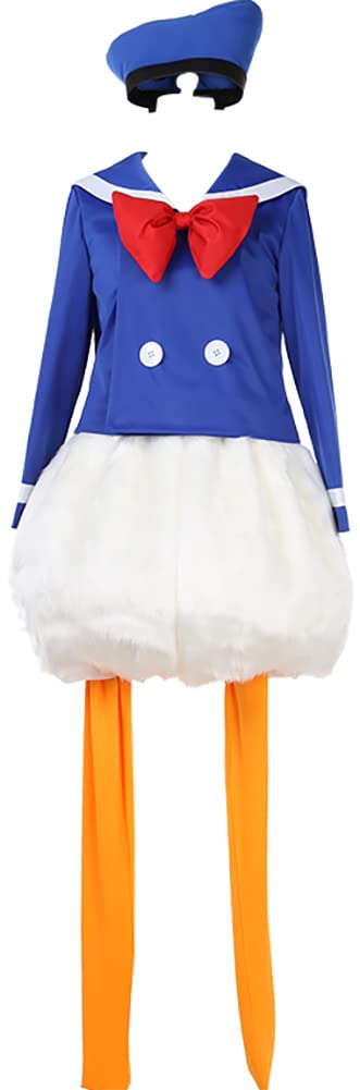 Mickey Mouse & Donald Duck Mango Cosplay Costume - Perfect for Disney Themed Parties, Halloween, and Cosplay Events