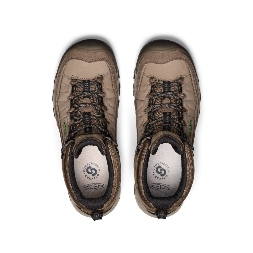 Men's Targhee IV Waterproof Hiking Boots - Brindle/Canteen - Lightweight & Durable Outdoor Shoes for Trail Walking, Backpacking & Mountain Climbing