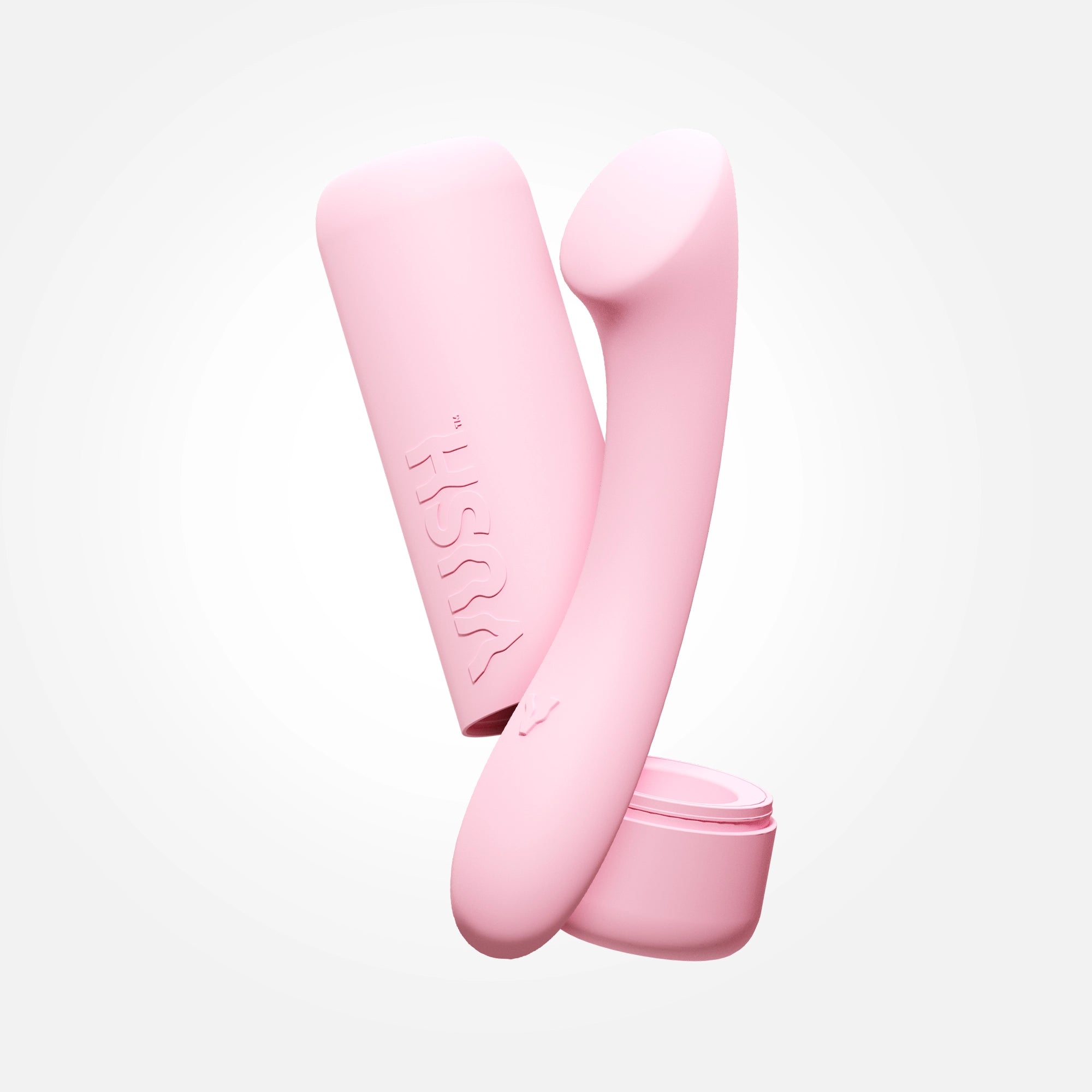 Shine Compact & Rechargeable Pink G-Spot Vibrator with Travel Case - Waterproof Adult Toy for Women, Perfect for Travel, Date Night & Solo Play