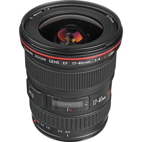 Canon EF 17-40mm f/4L USM Ultra Wide Angle Zoom Lens for DSLR Cameras - Perfect for Landscape, Architecture & Travel Photography