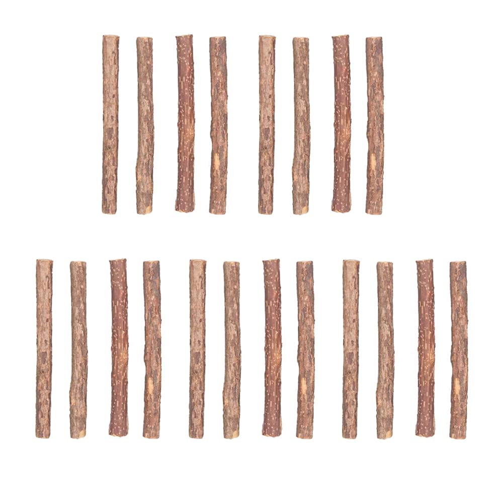 Balacoo 20Pcs Cat Chew Sticks - Natural Dental Care Molar Toys for Kittens, Fun Chewing Toys for Teething & Stress Relief - Perfect for Indoor Play & Training