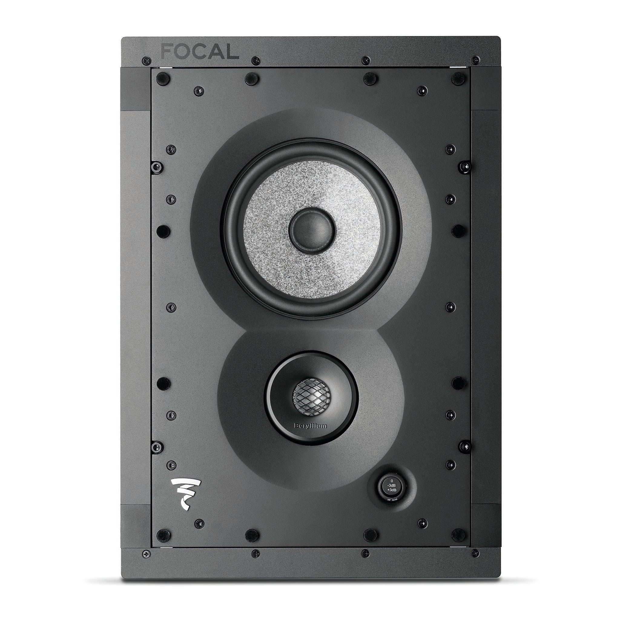 Focal 1000 IW6 In-Wall Speaker - High Performance Home Audio System for Living Room, Home Theater & Background Music (Each)