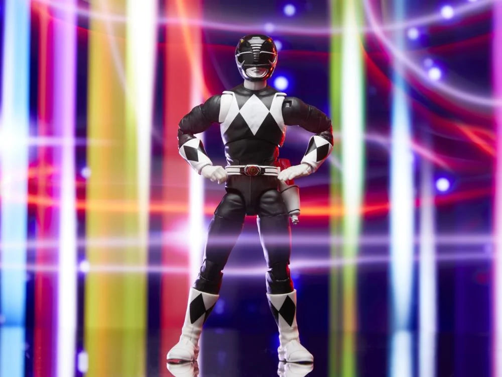 Mighty Morphin Power Rangers Lightning Collection Remastered Black Ranger Action Figure - Collectible Toy for Fans, Display & Play | Perfect for Home Decor, Gifts & Role-Playing Scenes