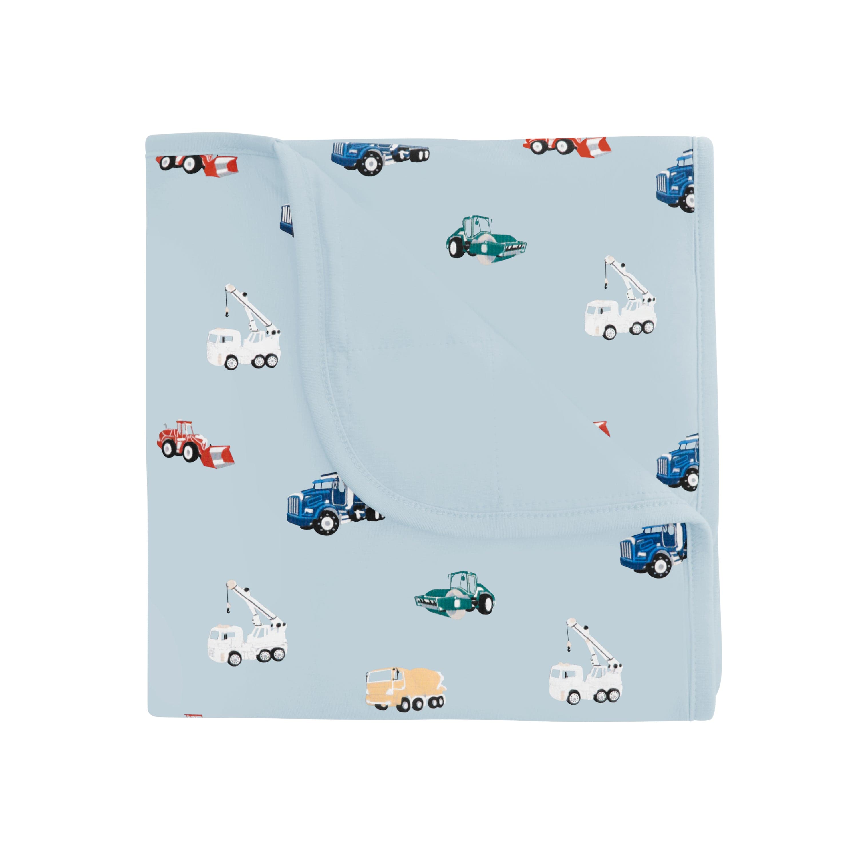 Soft & Cozy Baby Blanket - Construction 1.0 Design - Breathable Cotton for Newborns & Toddlers - Perfect for Nursery, Stroller, and Travel Use