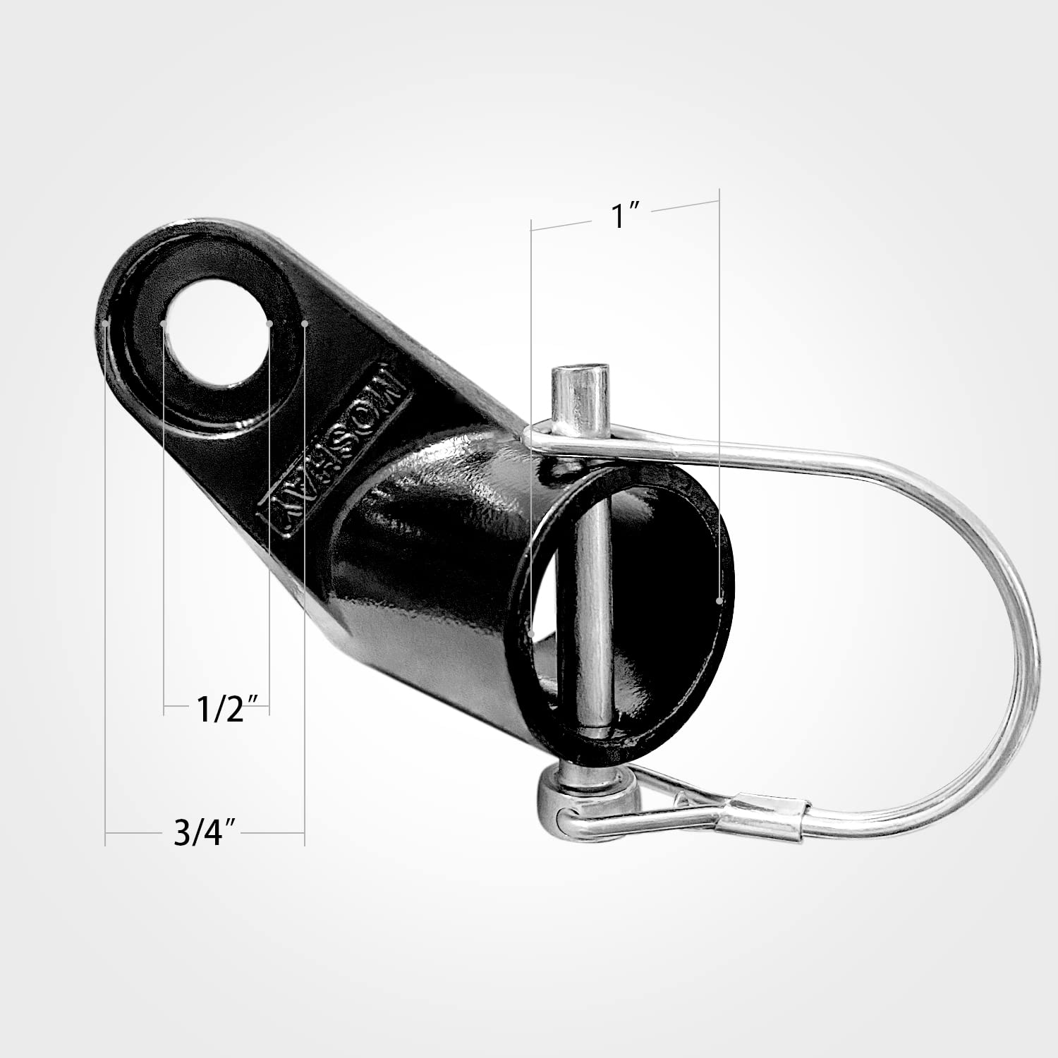 MOSHAY Upgraded Bike Bicycle Trailer Coupler Attachment - Angled Elbow Adapter for Instep & Schwinn Bike Trailers - Perfect for Family Cycling, Grocery Hauling & Outdoor Adventures