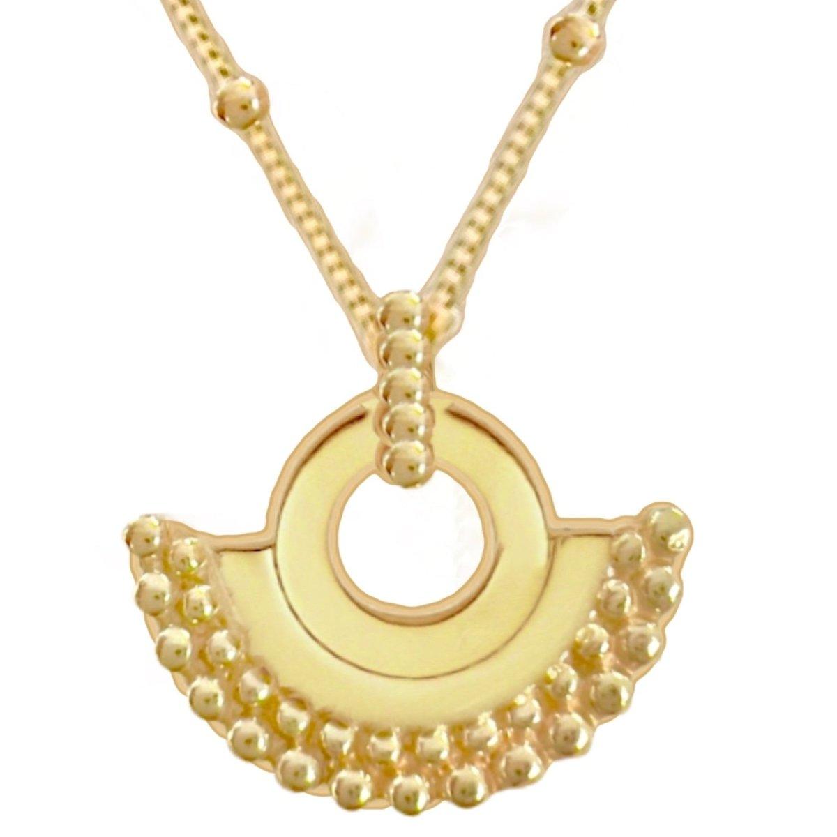 Laihas Prestige Queen Cleopatra Bohemian Gold Necklace - Elegant Egyptian Style Jewelry for Women, Perfect for Parties, Weddings & Special Occasions