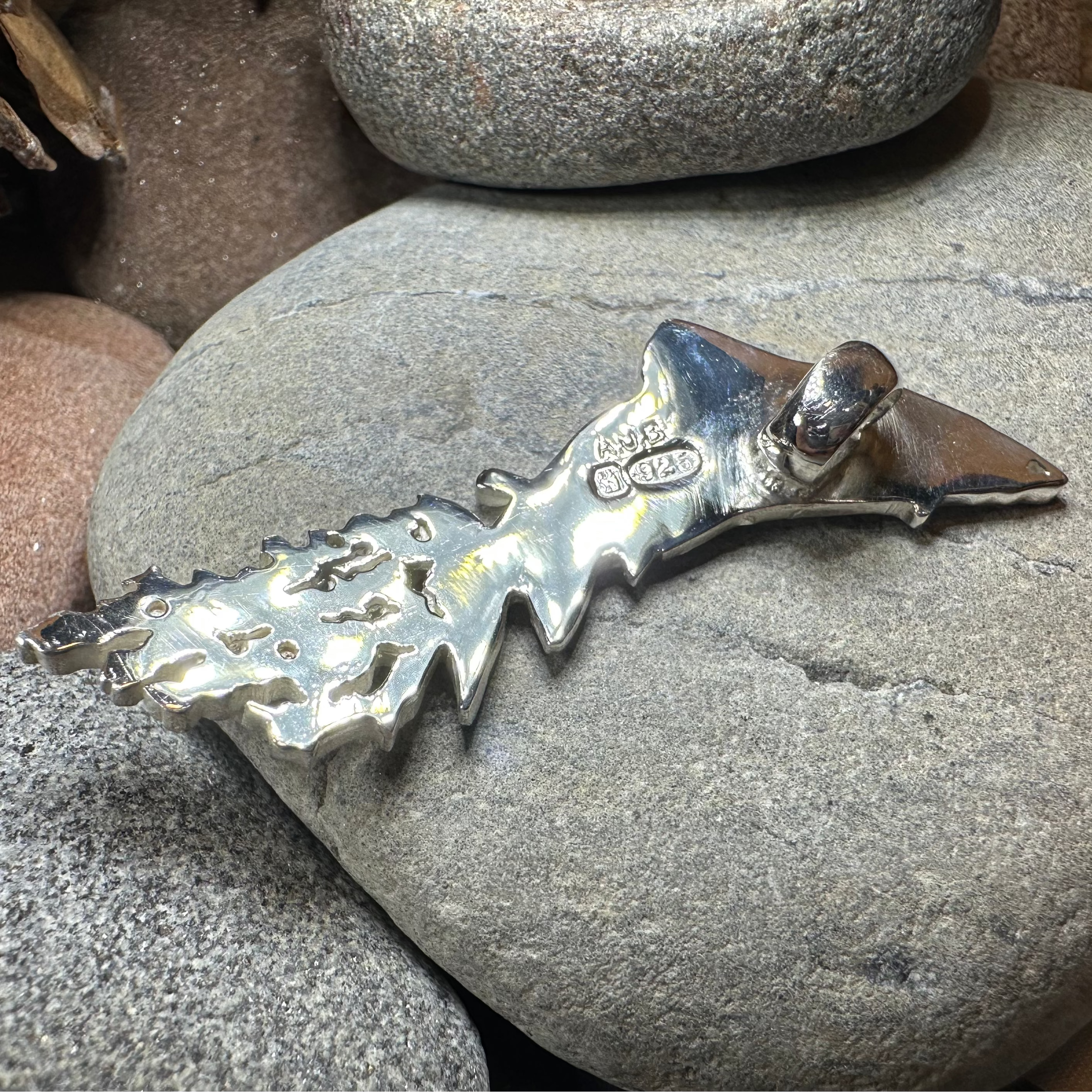 Handmade Irish Salmon of Knowledge Pendant Necklace - Celtic Jewelry for Women, Men - Perfect for St. Patrick's Day, Irish Pride & Unique Gifts
