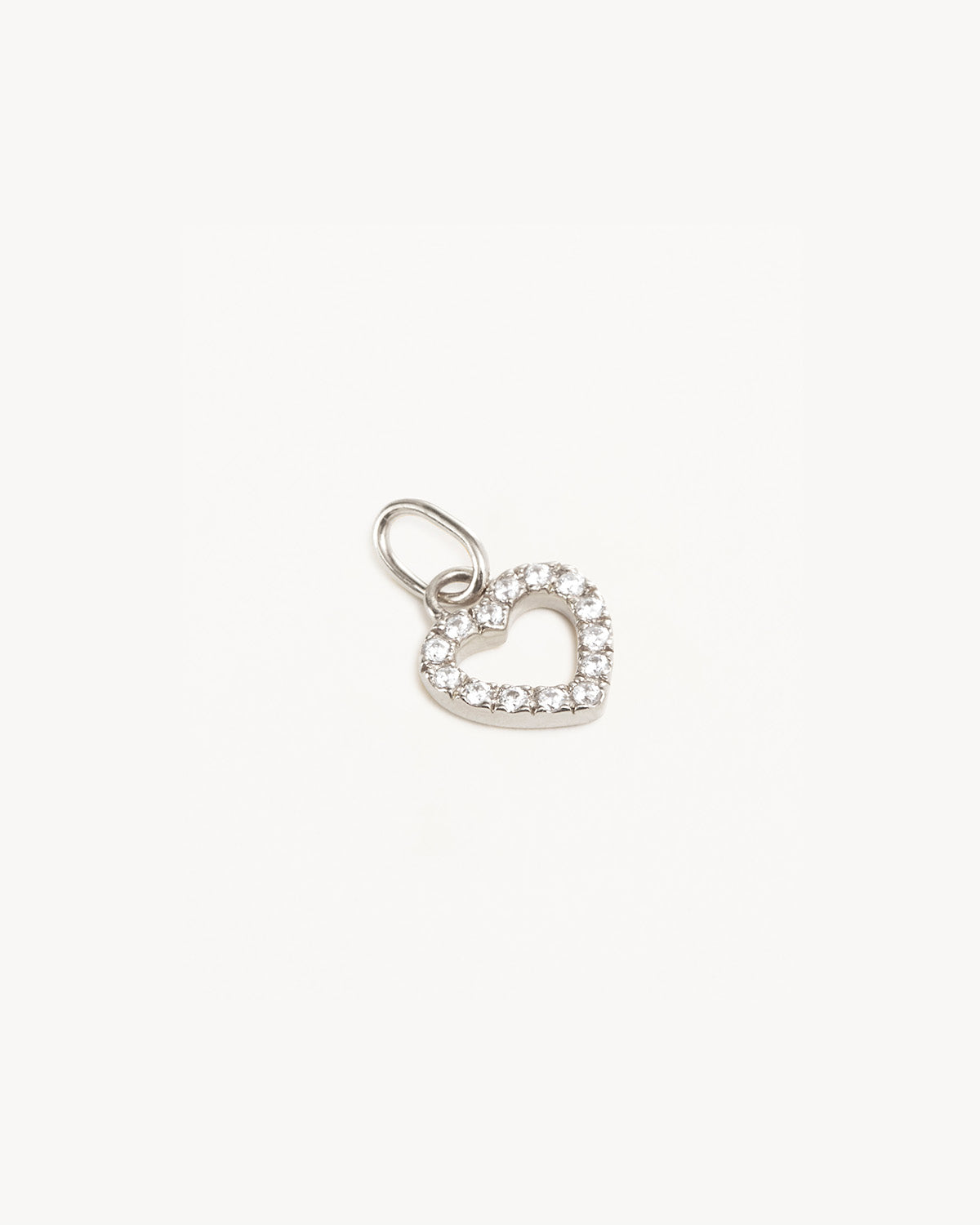 14K Solid White Gold Eternal Love Diamond Necklace Pendant for Women - Dainty Heart-Shaped Jewelry Gift for Anniversary, Valentine's Day & Special Occasions