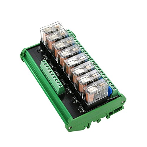 Milageto 8CH Relay Module - 8 Channel Relay Driver Board for Arduino, Raspberry Pi, ESP8266 - Perfect for Smart Home Automation, Robotics, and IoT Projects