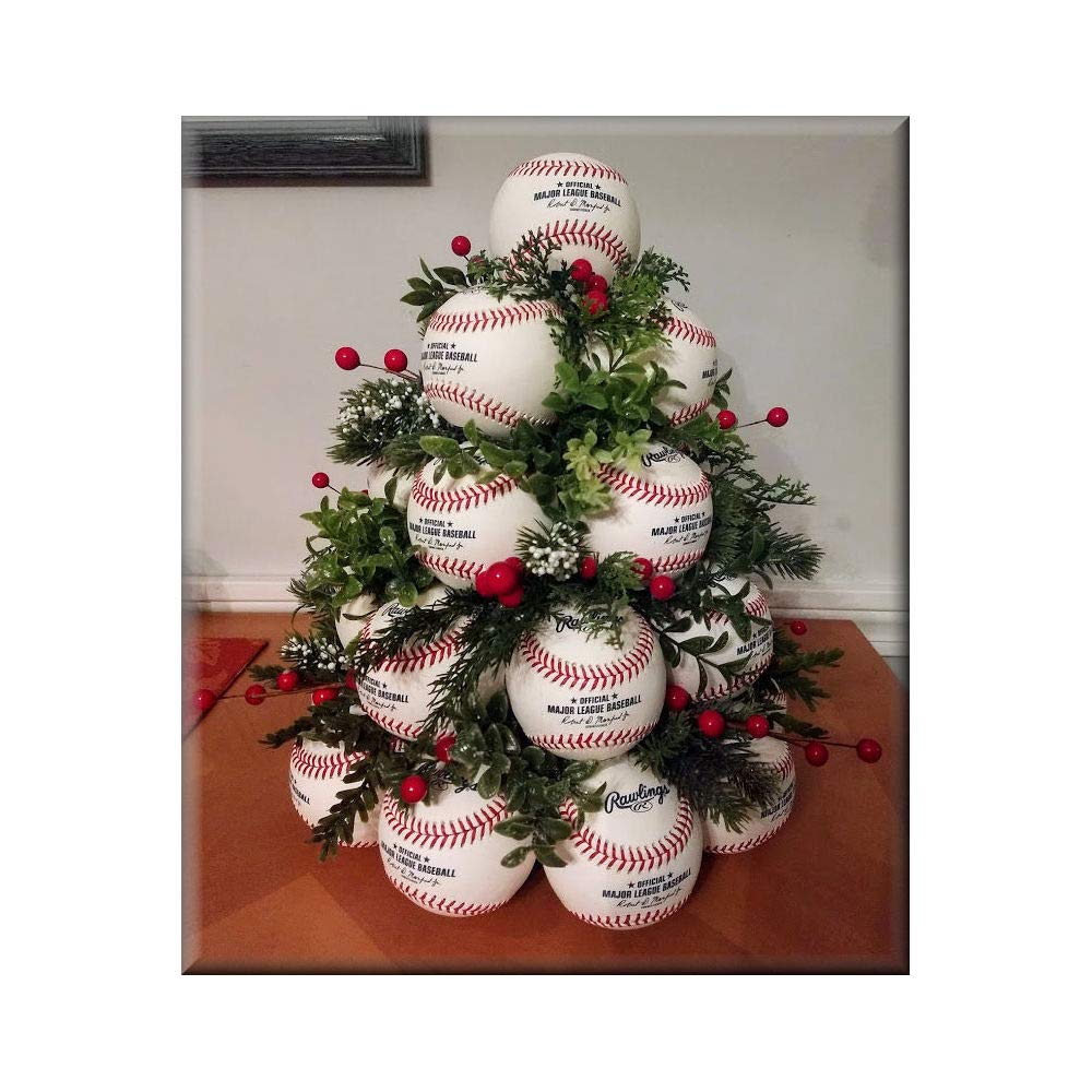 Authentic MLB Official Baseballs - Unique Christmas Tree Ornaments for Baseball Fans & Holiday Decorations | Perfect for Gifts, Collectibles & Festive Home Decor
