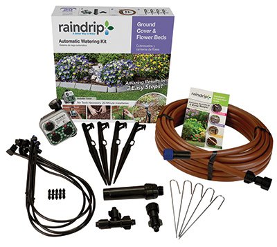 Raindrip Drip Irrigation Garden Kit - Water Saving Automatic Plant Watering System for Vegetables, Flowers & Lawns | Perfect for Home Gardens, Greenhouses & Raised Beds