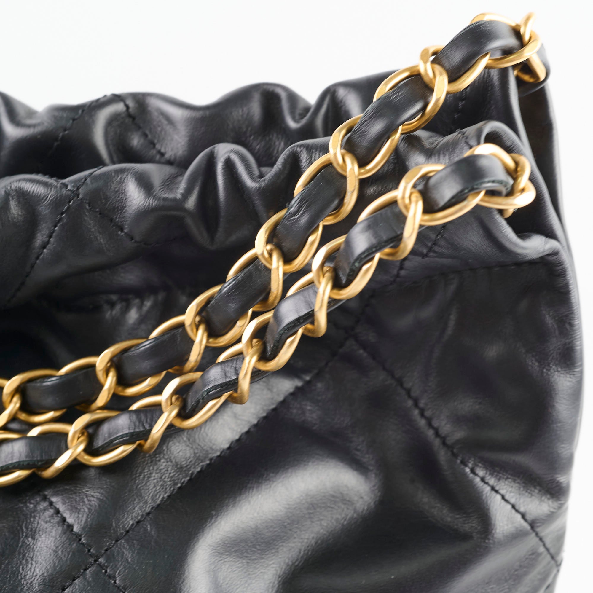 Authentic Chanel Medium 22 Bag in Black with Microchip - Luxury Designer Handbag for Women | Perfect for Evening Events, Date Nights & Special Occasions