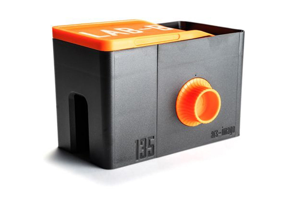 ARS IMAGO LAB BOX + 135 Film Camera Module (Orange Edition) - Perfect for Film Photography Enthusiasts, Travel & Creative Shooting