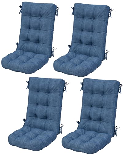 4 Navy Cushions
