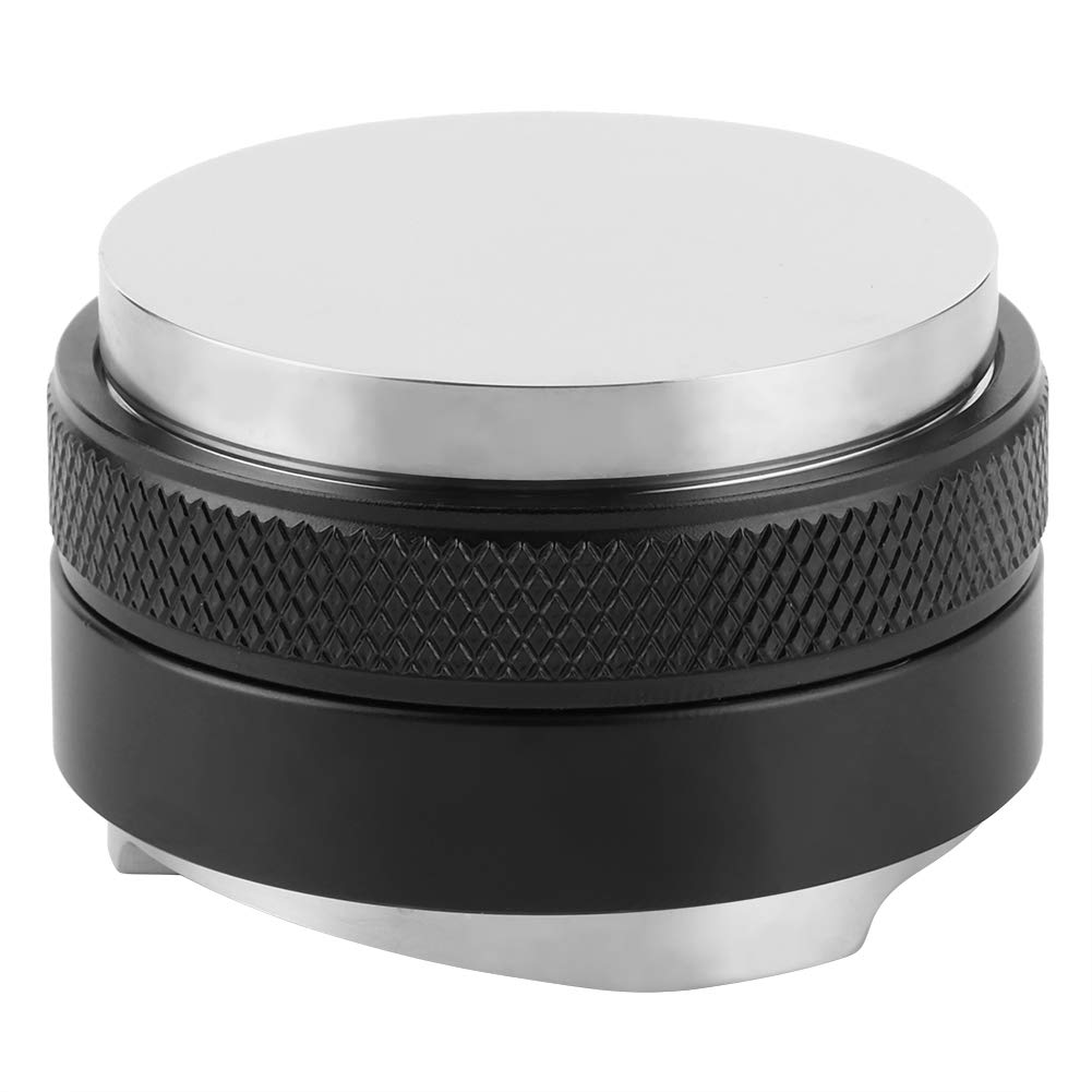 Premium Coffee Tamper & Distributor - Barista-Grade Espresso Coffee Bean Tamper with Ergonomic Handle for Perfectly Leveled Coffee Grounds - Ideal for Home Baristas & Coffee Shops