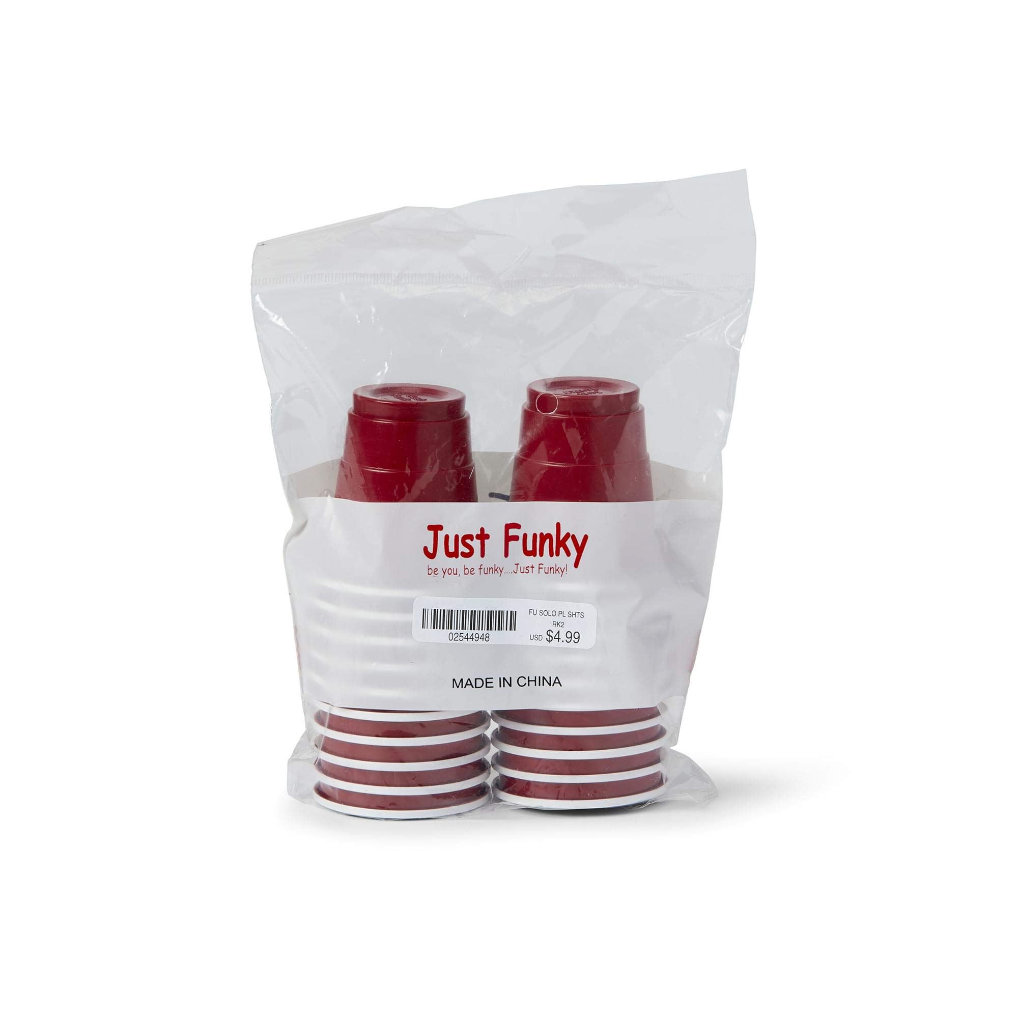 20 Pack 1.5 oz Acrylic Shot Glasses - Red Plastic Party Cups for Drinking, Tasting & Sampling - Disposable Beverage Ware for Birthday Parties, Weddings, Poolside Events & Games - Perfect for Cocktails, Beer, Liquor & Wine Tasting
