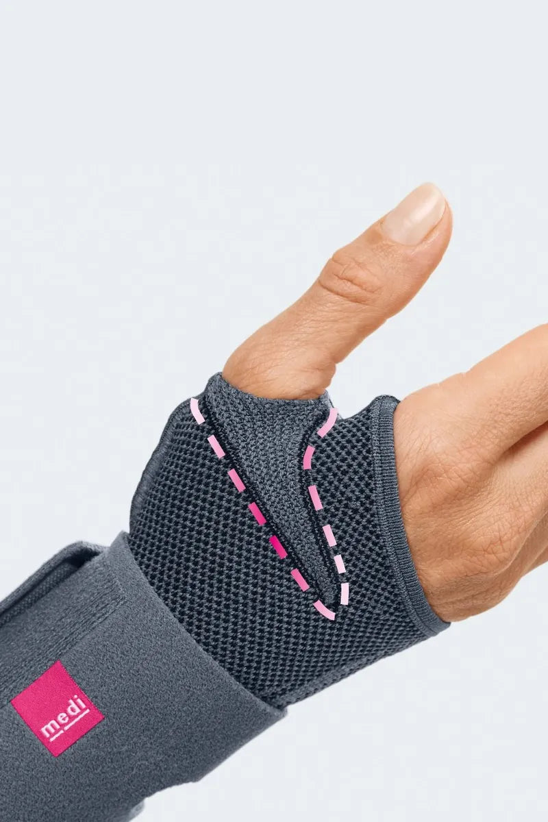 Medi Manumed Active Wrist Support Brace - Adjustable & Breathable for Carpal Tunnel Relief - Perfect for Typing, Gaming & Office Work