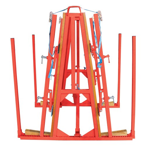 Abaco Folding A Frame Ladder - Lightweight Aluminum Folding Ladder for Home, Garage & Outdoor Use - Perfect for Painting, Roofing & DIY Projects