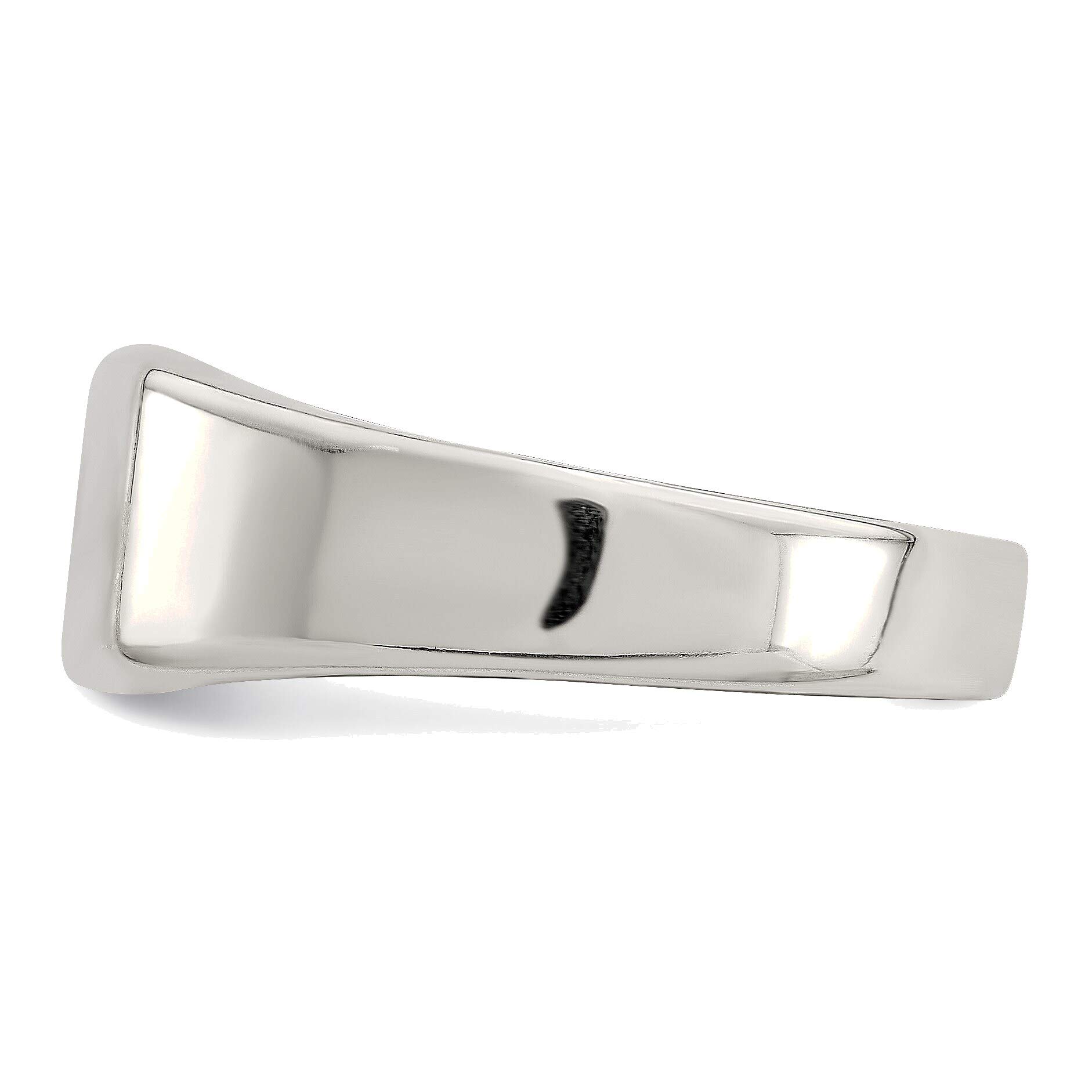 Bonyak Sterling Silver Signet Ring Size 8 - Elegant Jewelry for Men & Women