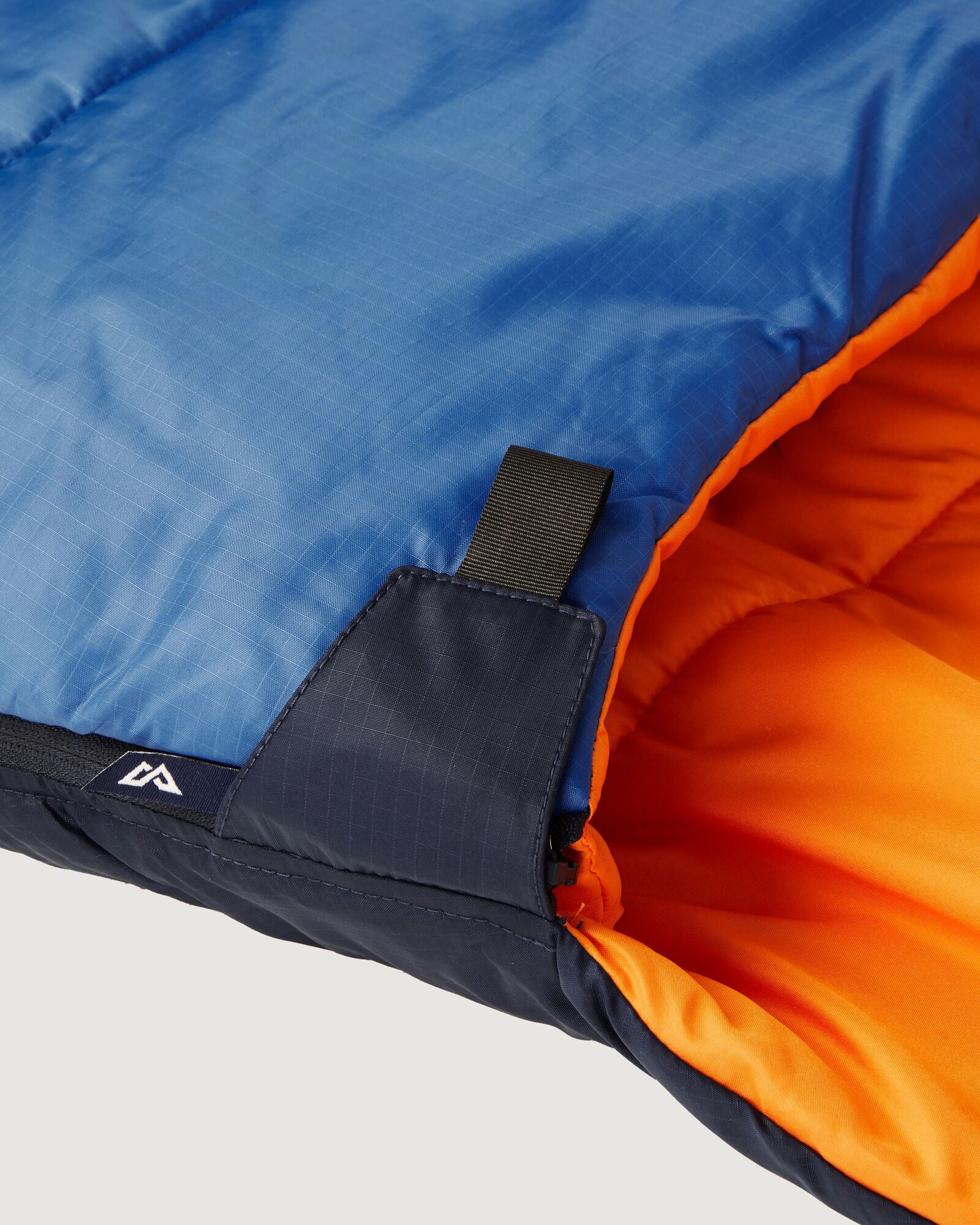 Kids' Pipsqueak Sleeping Bag - Lightweight & Portable for Camping, Sleepovers, Travel - Azure/Dark Blue - Perfect for Indoor & Outdoor Adventures